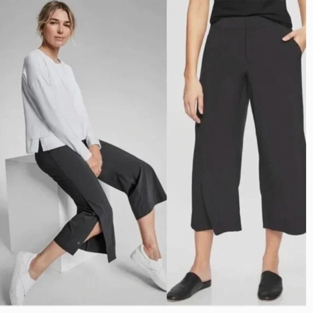 Athleta Tribeca Crop‎ Pant Black size 0